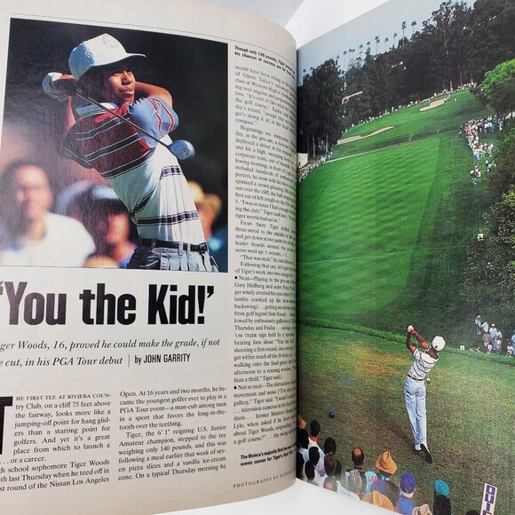 Sports Illustrated Swimsuit Magazine 1992 Kathy Ireland Tiger Woods Near Mint NM - Picture 4 of 10